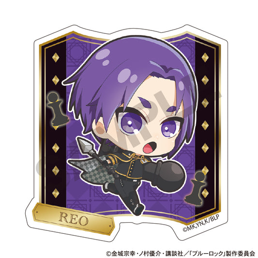 ブルーロック_アクリルクリップ 御影玲王 ミニキャラ チェス