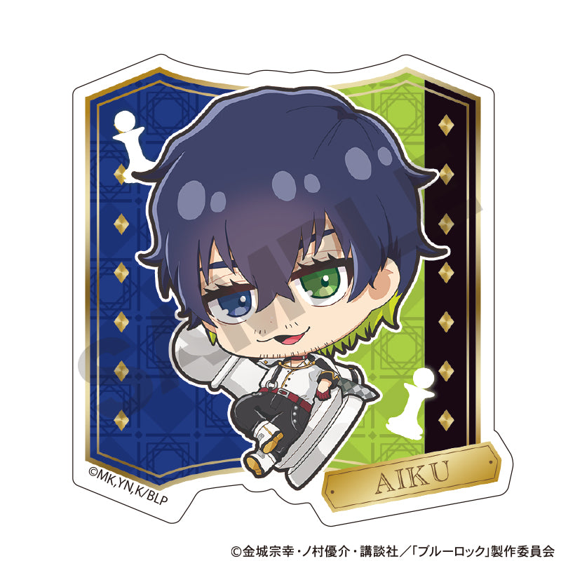 ブルーロック_アクリルクリップ オリヴァ・愛空 ミニキャラ チェス