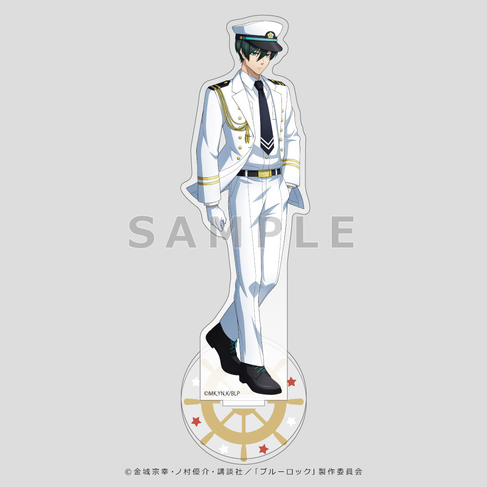ブルーロック_ 描き下ろしアクリルスタンド(糸師 凛/マリンルック)