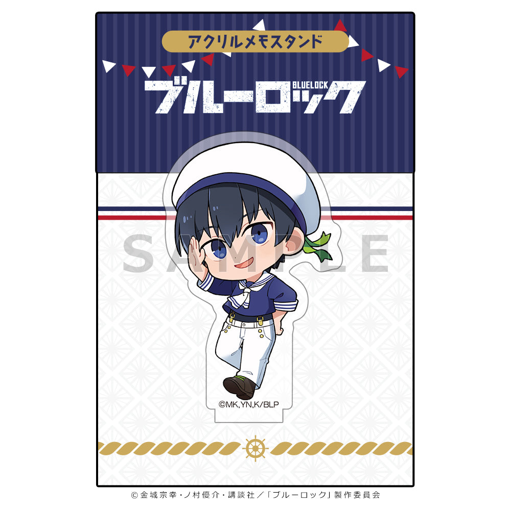 ブルーロック_アクリルメモスタンド(潔 世一/マリンルック)