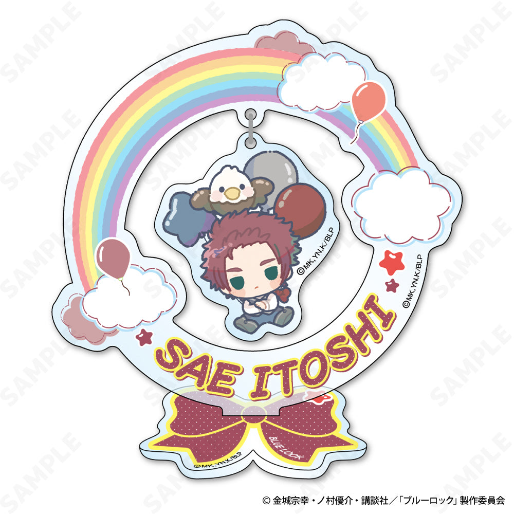 ブルーロック_アクリルスタンド ミニキャラVer. 7 糸師冴 ナポレオンジャケット×鷹 第二弾