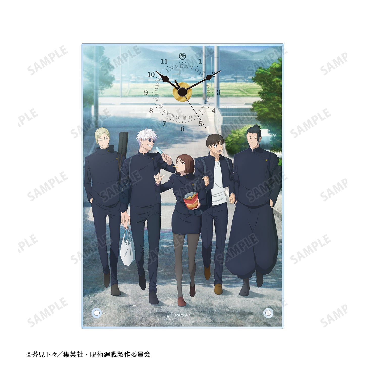 呪術廻戦_懐玉・玉折 アクリルスタンド時計
