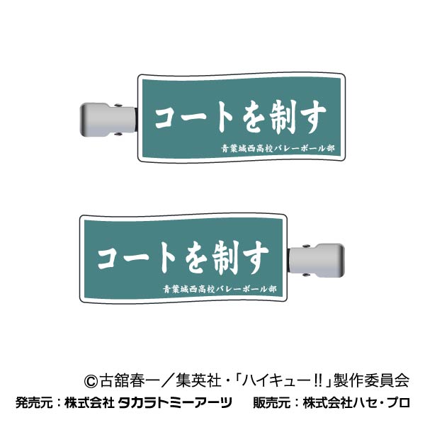 ハイキュー!!_前髪クリップ 02 青葉城西高校