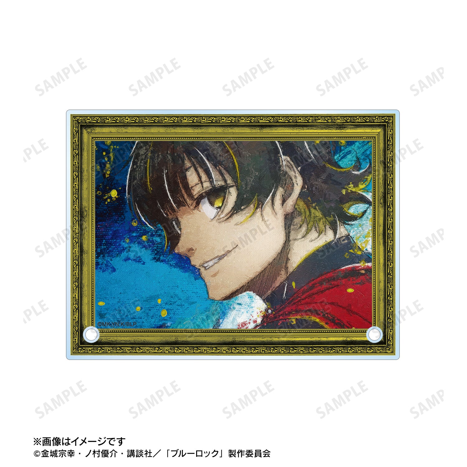 ブルーロック_蜂楽 廻 grunge CANVAS A6アクリルパネル