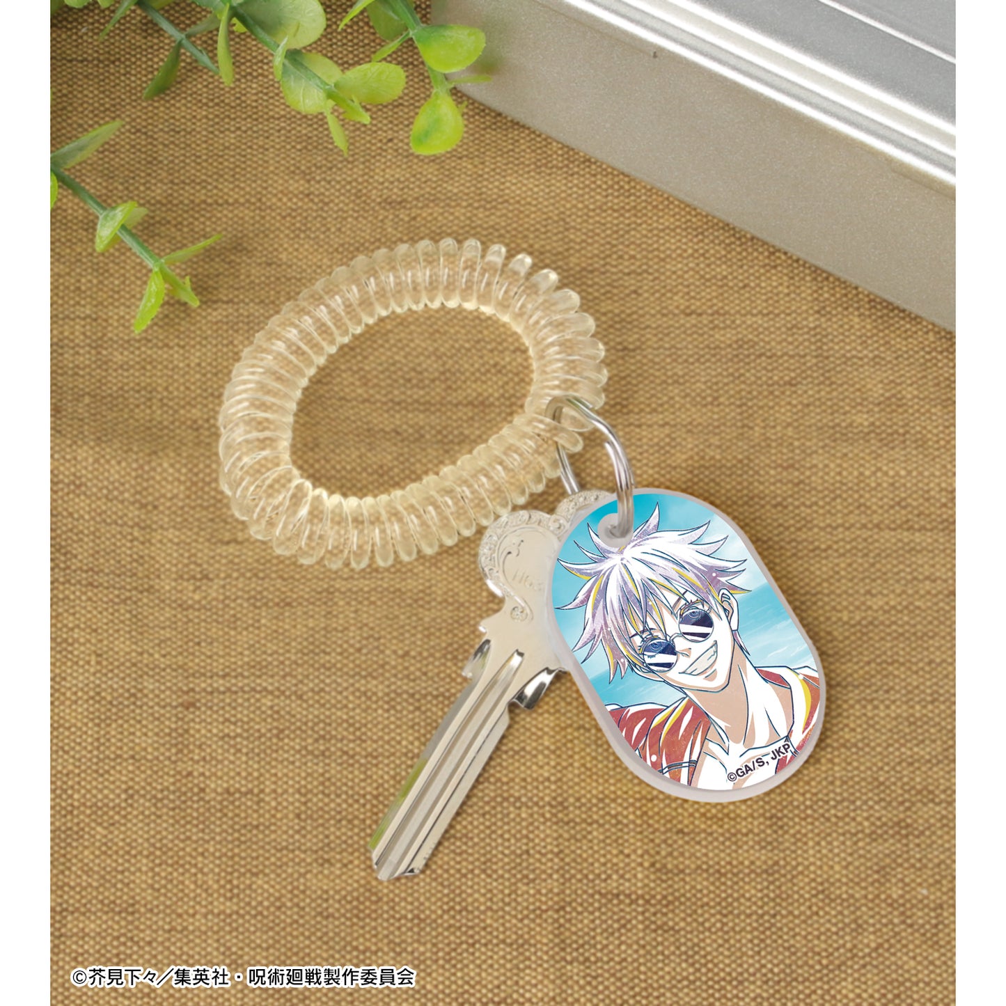 呪術廻戦_五条 悟 めんそーれ Ani-Art 第2弾 懐玉・玉折 ロッカーキー風アクリルキーホルダー