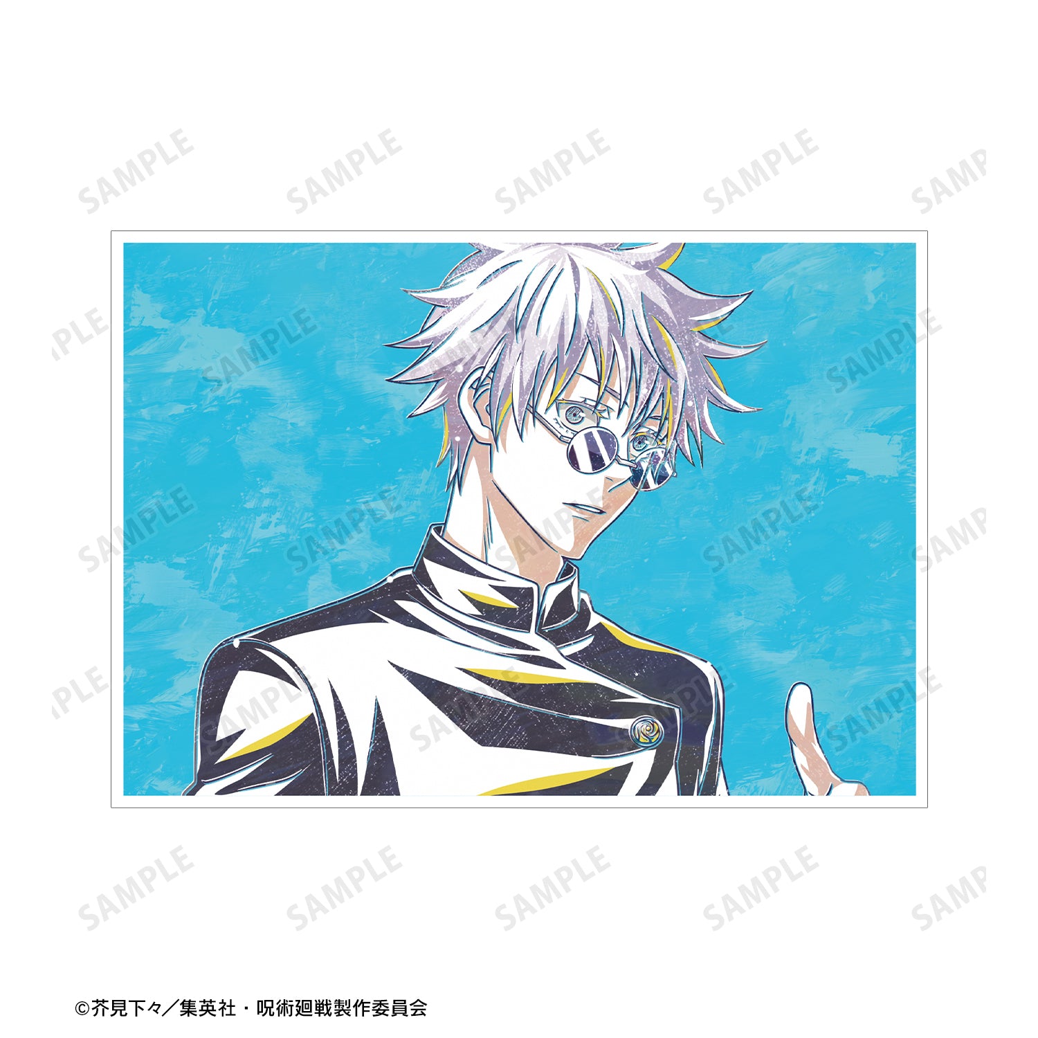 呪術廻戦_五条 悟 Ani-Art 第2弾 懐玉・玉折 A5イラストカード A