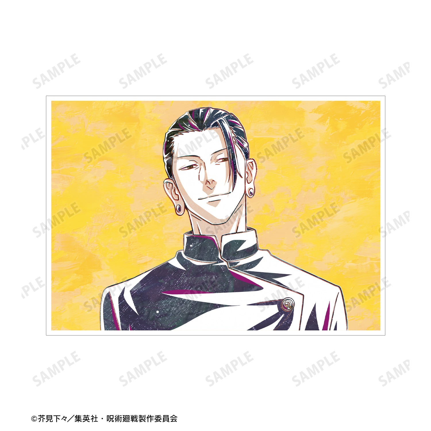 呪術廻戦_夏油 傑 Ani-Art 第2弾 懐玉・玉折 A5イラストカード B