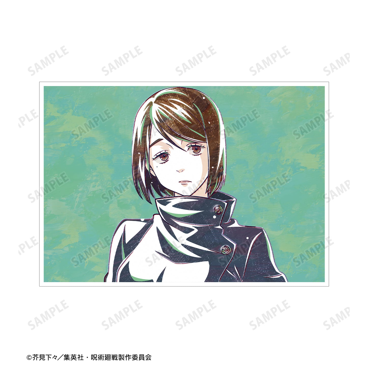 呪術廻戦_家入硝子 Ani-Art 第2弾 懐玉・玉折 A5イラストカード