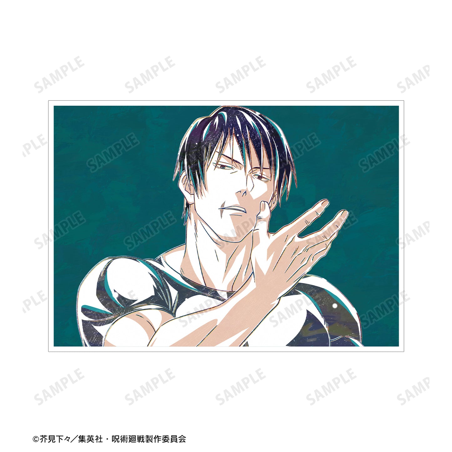 呪術廻戦_伏黒甚爾 Ani-Art 第2弾 懐玉・玉折 A5イラストカード A