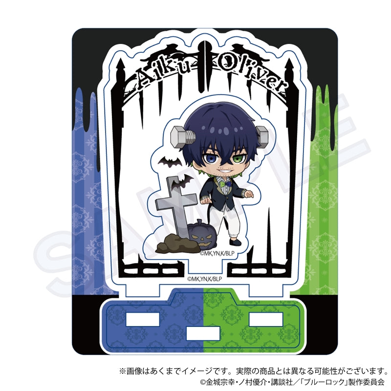 ブルーロック_トレーディングぷちアクリルスタンド ブラックハロウィン ver.【BOX/9個入り】