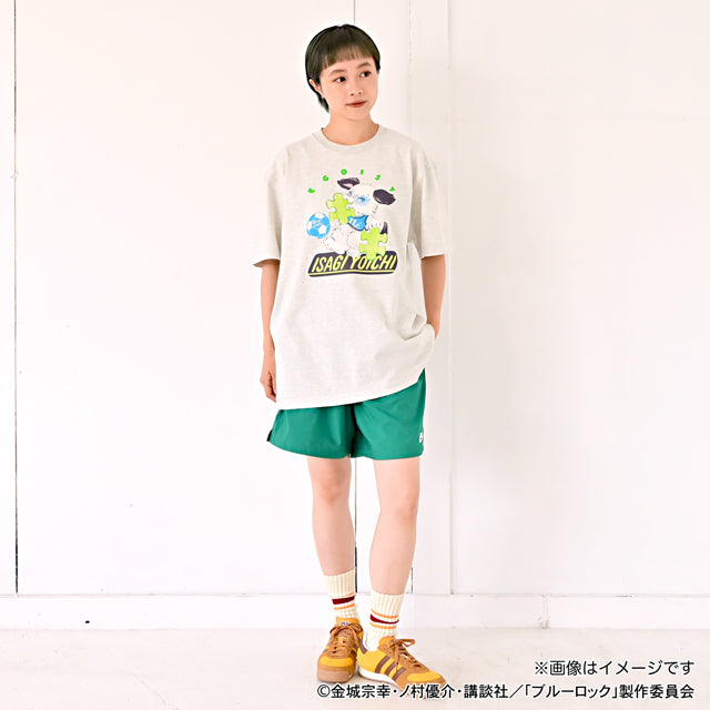 ブルーロック_Ms LUTRAコラボ ゆったりTシャツ(潔 世一)