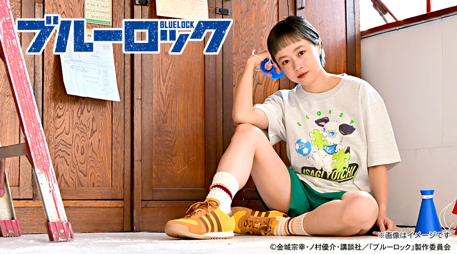 ブルーロック_Ms LUTRAコラボ ゆったりTシャツ(潔 世一)