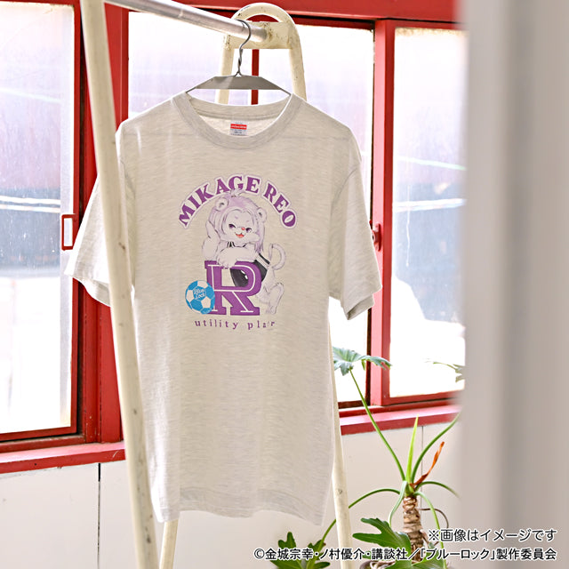 ブルーロック_Ms LUTRAコラボ ゆったりTシャツ(御影 玲王)