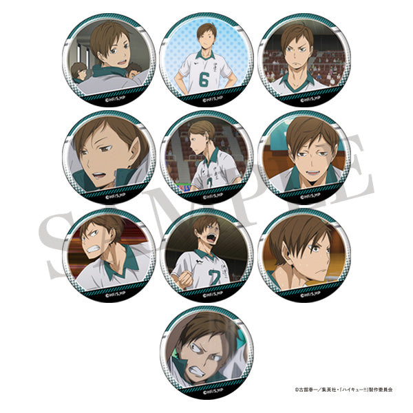 ハイキュー!!_二口がいっぱい場面写トレーディング缶バッジ 【BOX/10パック入り】