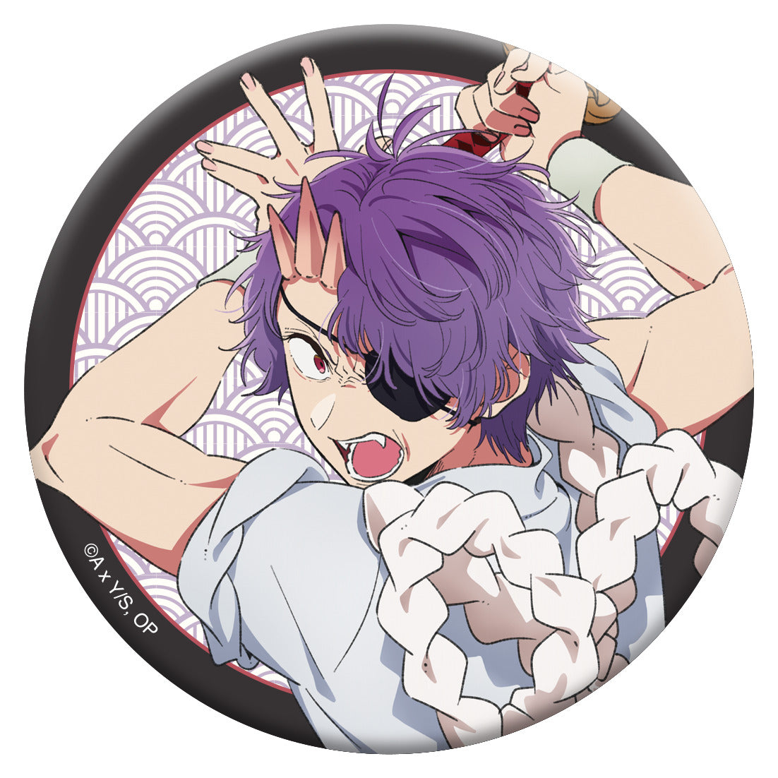 【推しの子】_グリッター缶バッジ/鳴嶋メルト(キザミver.)