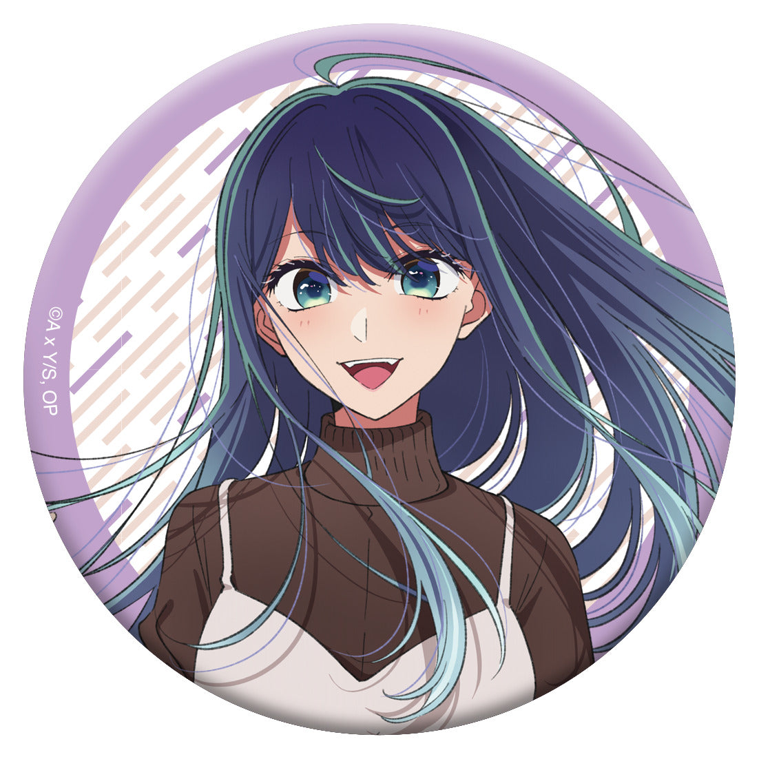 【推しの子】_グリッター缶バッジ/黒川あかね