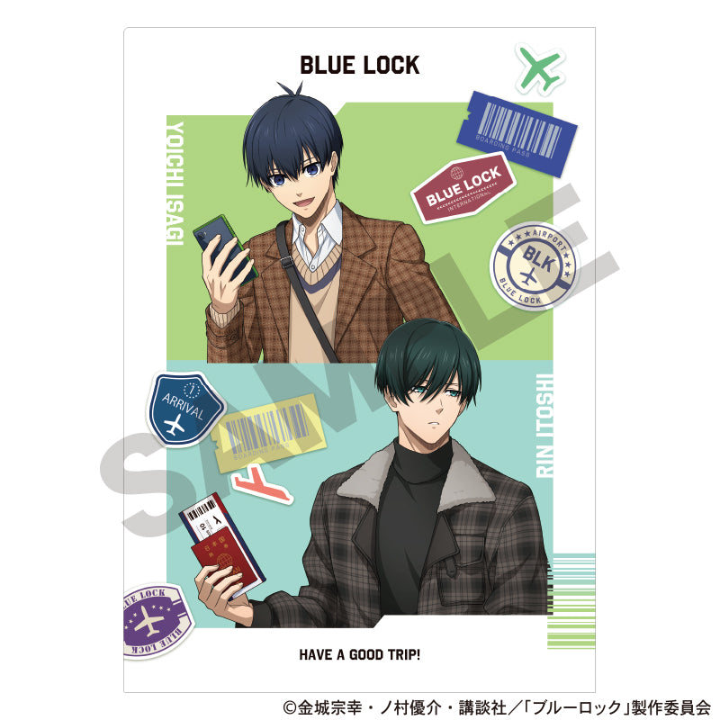 ブルーロック_シングルクリアファイル 潔世一&糸師凛 旅行