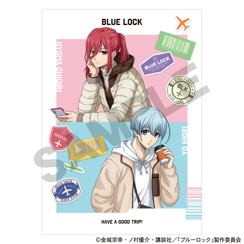 ブルーロック_シングルクリアファイル 千切豹馬&氷織羊 旅行