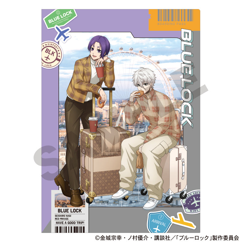 ブルーロック_シングルクリアファイル 凪誠士郎&御影玲王 旅行