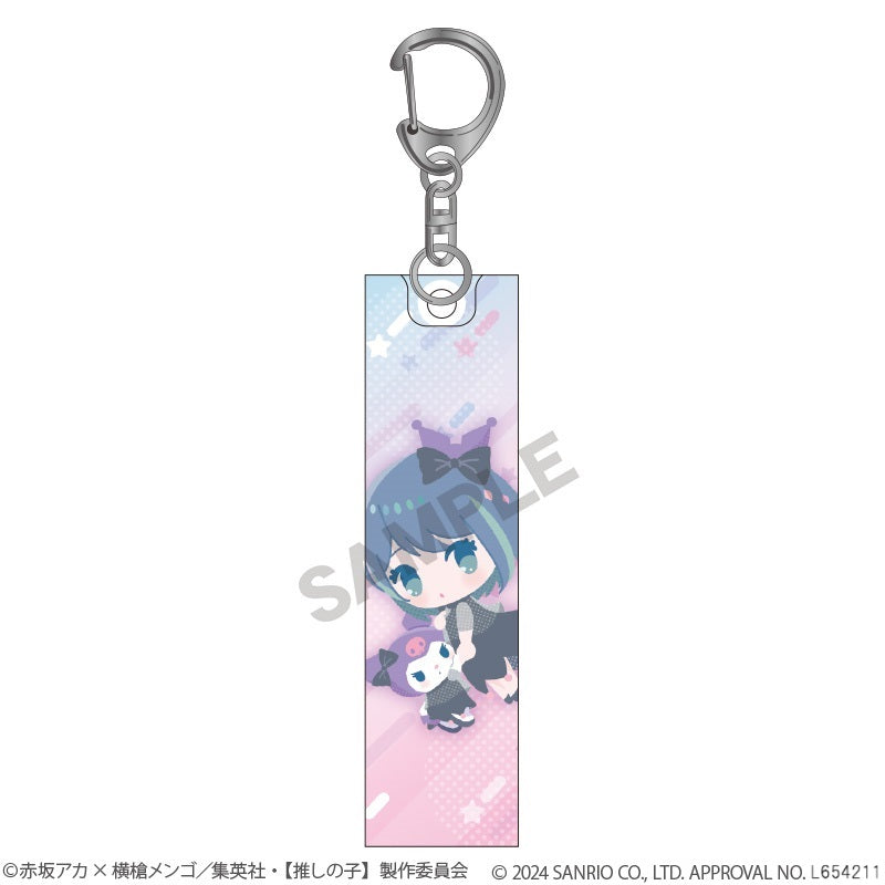 【推しの子】×サンリオキャラクターズ_アクリルスティックキーホルダー 黒川あかね×クロミ