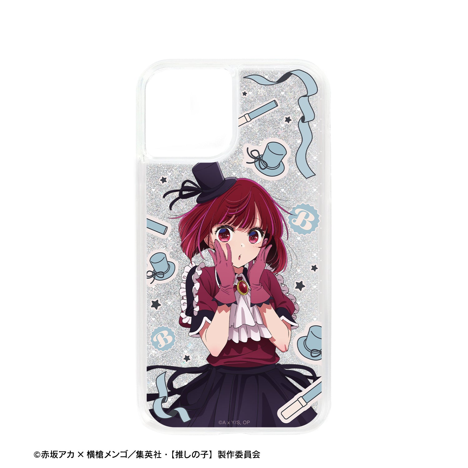 【推しの子】_有馬かな グリッターiPhoneケース