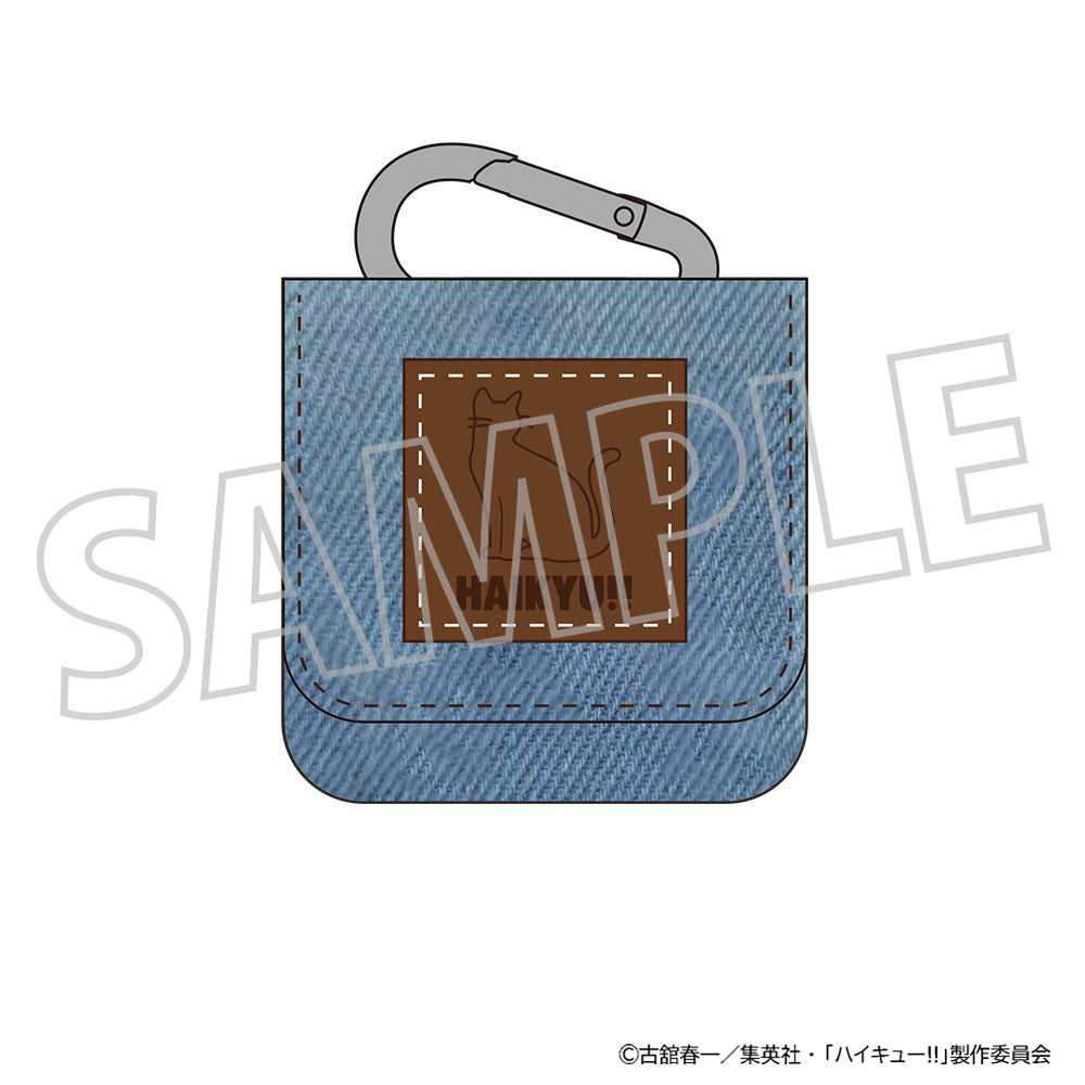 ハイキュー!!_カラビナ付きミニポーチ/音駒高校