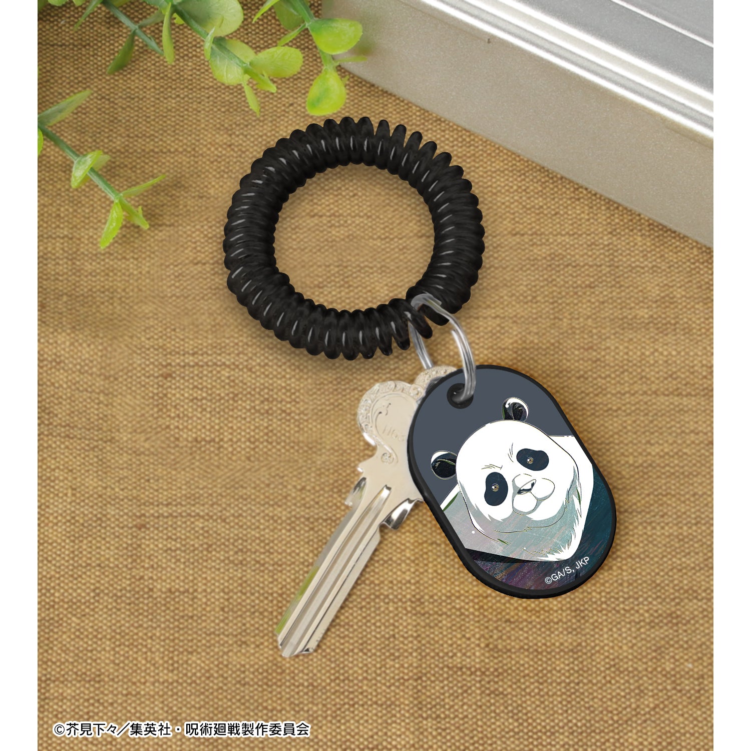 呪術廻戦_パンダ Ani-Art 第3弾 ロッカーキー風アクリルキーホルダー