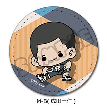 ハイキュー!!_みんなmochocho化大作戦! 第1弾 レザーバッジ M-B 成田一仁