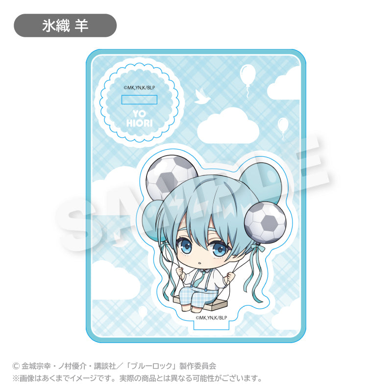 ブルーロック_ミニキャラアクリルマスコット ばるんこ ver. 氷織 羊