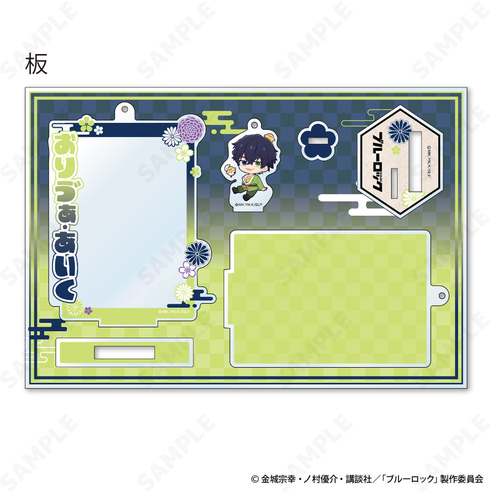 ブルーロック_アクリルフォトフレームセット 6 オリヴァ・愛空 Ninja Style