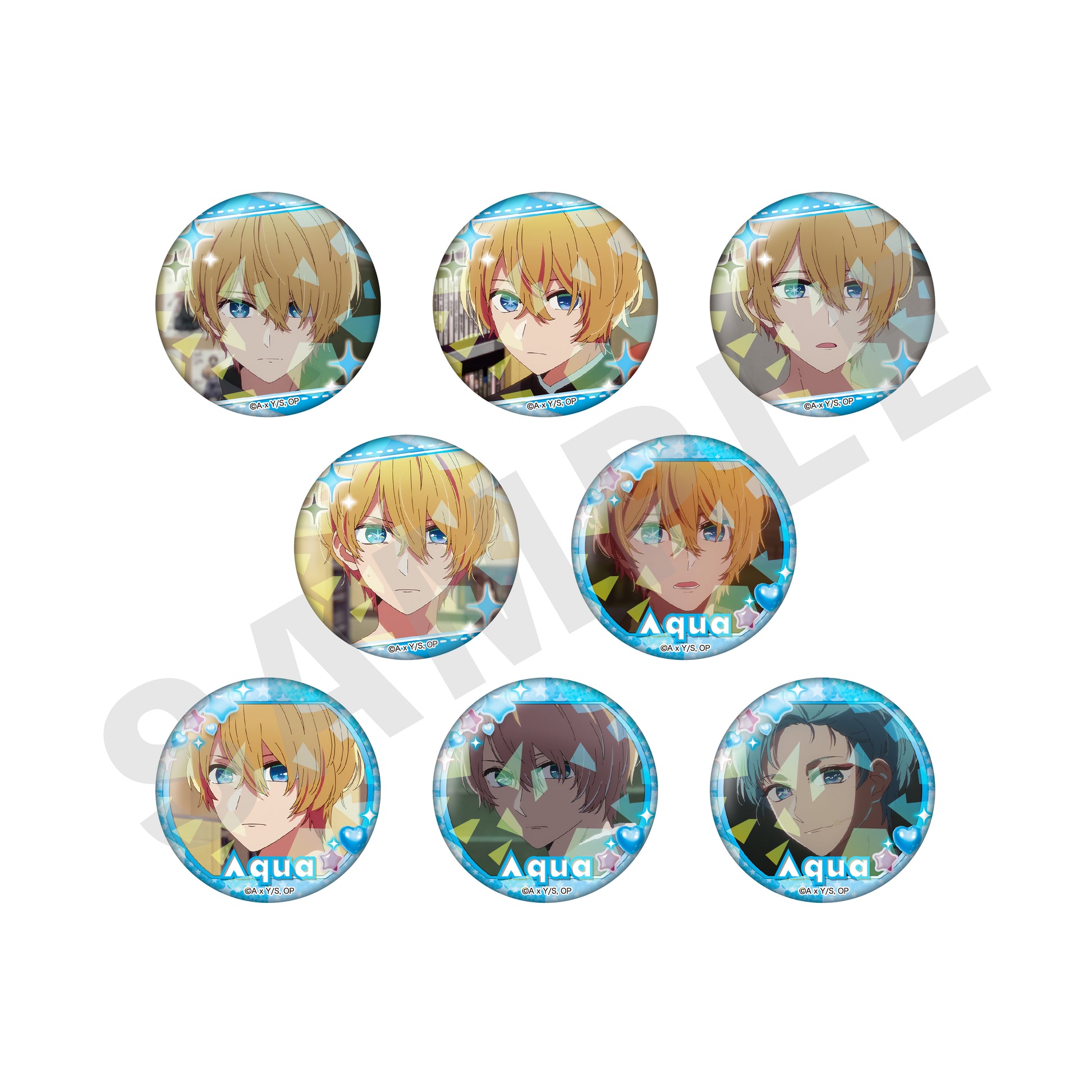 【推しの子】_~favorite series~ トレーディング推し缶バッジ(アクア)(全8種)【BOX/8個入り】