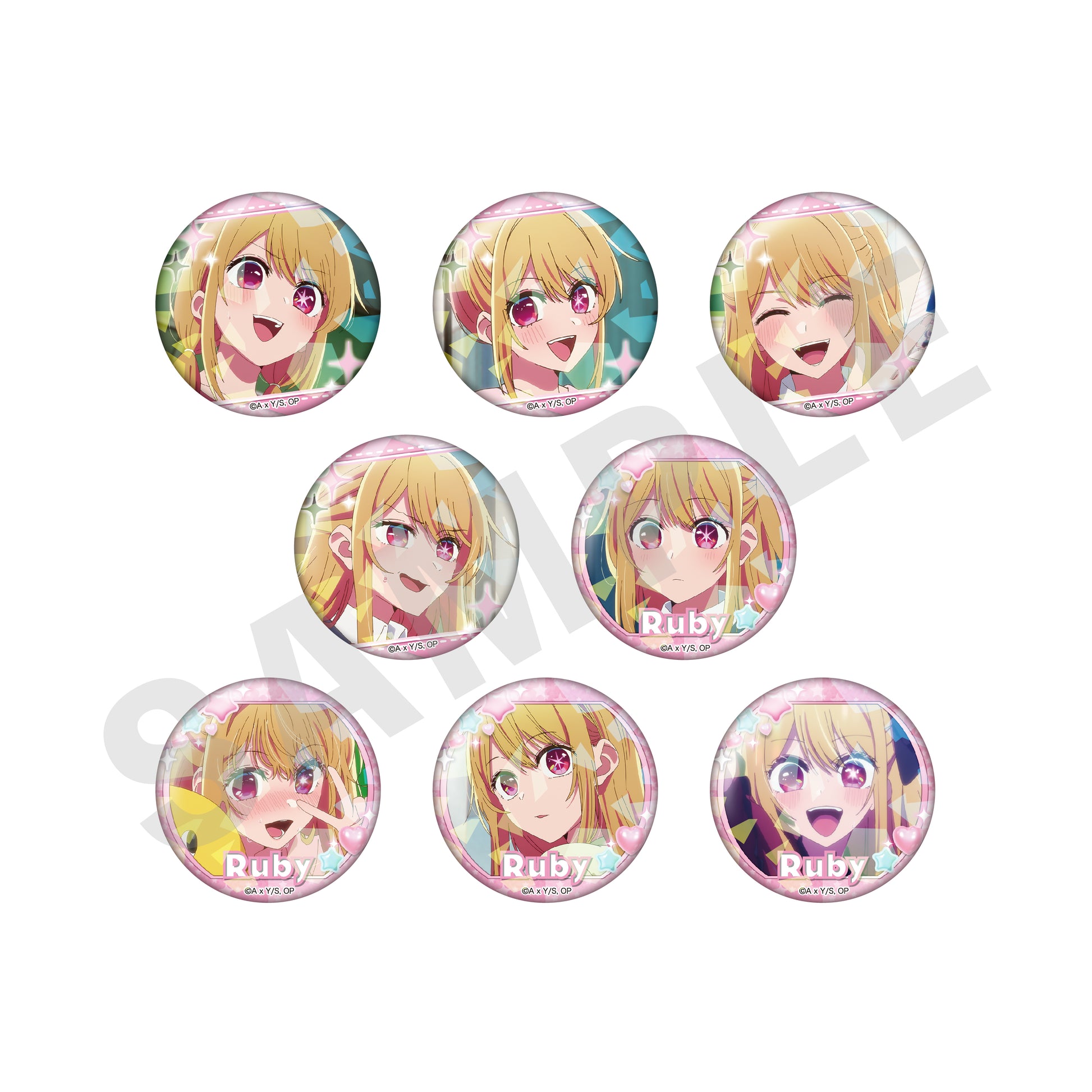 【推しの子】_~favorite series~ トレーディング推し缶バッジ(ルビー)(全8種)【BOX/8個入り】