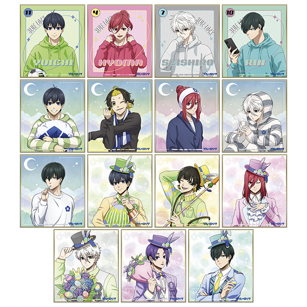 ブルーロック2期_ミニ色紙コレクション 【BOX/15パック入り】
