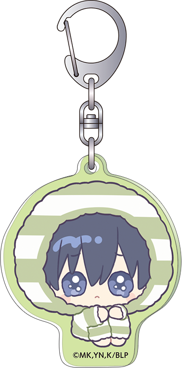 ブルーロック_アクリルキーホルダー/(みにぴえんず)潔 世一