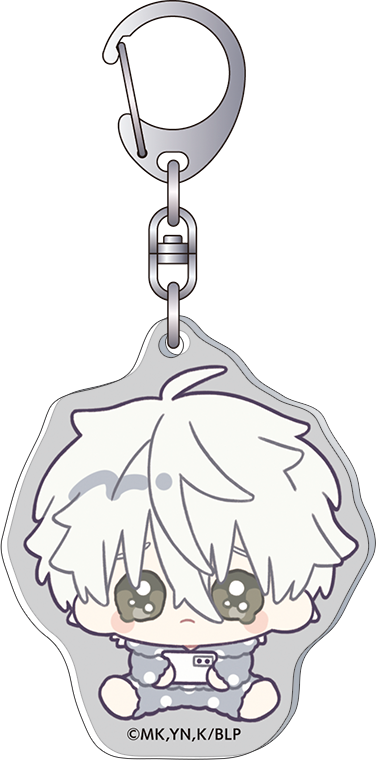 ブルーロック_アクリルキーホルダー/(みにぴえんず)凪 誠士郎