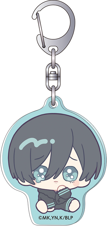 ブルーロック_アクリルキーホルダー/(みにぴえんず)糸師 凛