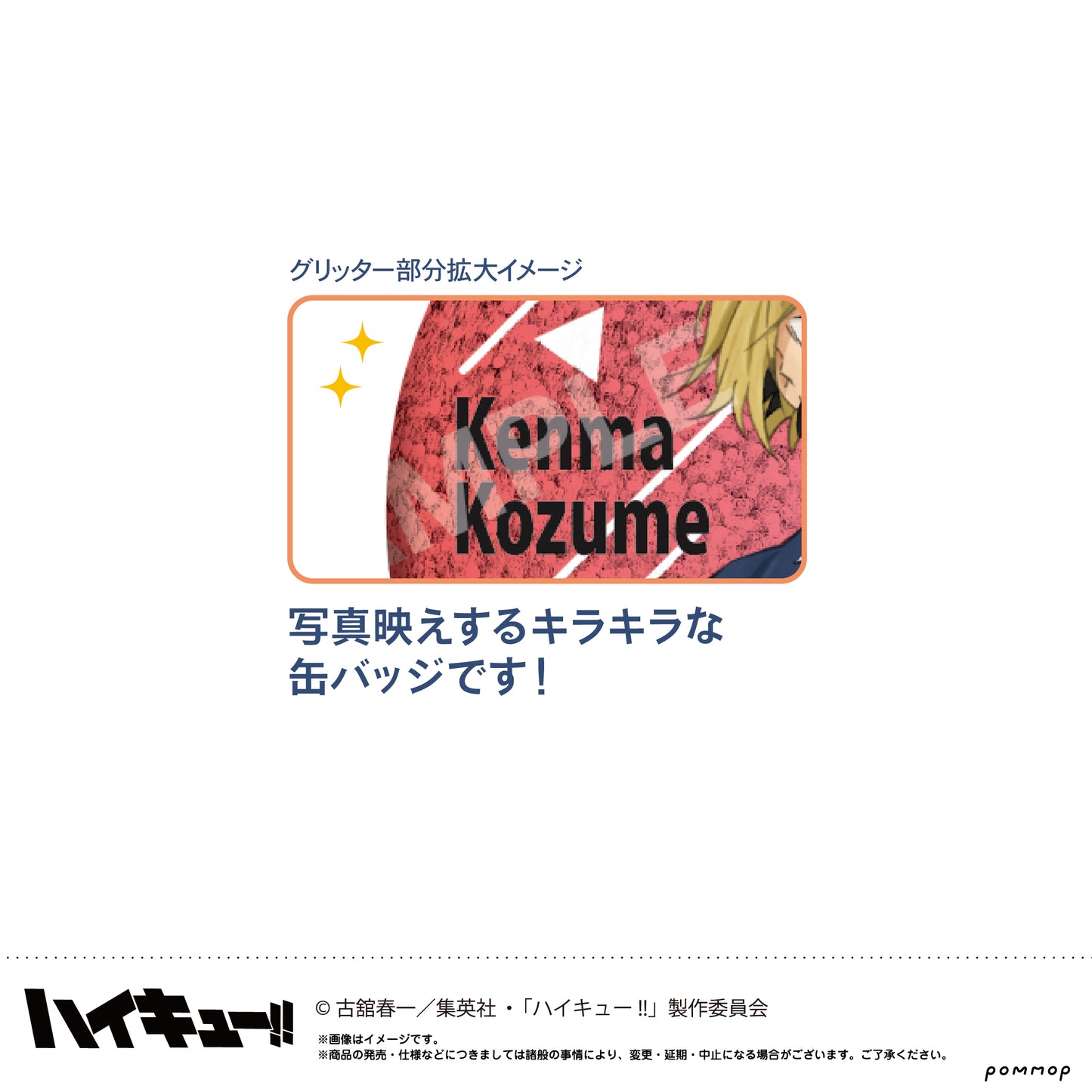 ハイキュー!!_缶バッジコレクション(B)-お天気版権 第一弾- 【BOX/10個入り】
