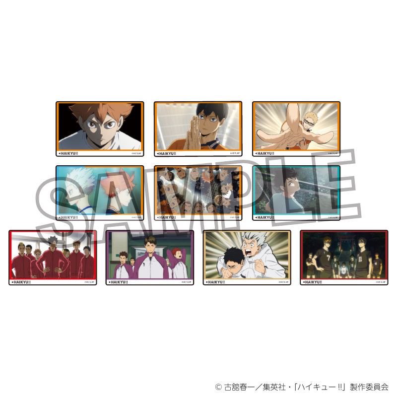 ハイキュー!!_トレーディングアクリルプレート 場面写BOX【BOX/10個入り】