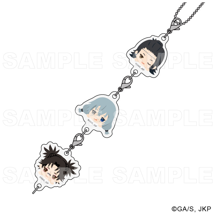 呪術廻戦_ちょこっテ! 連結アクリルキーホルダー 呪霊&呪物 夏油・真人・脹相