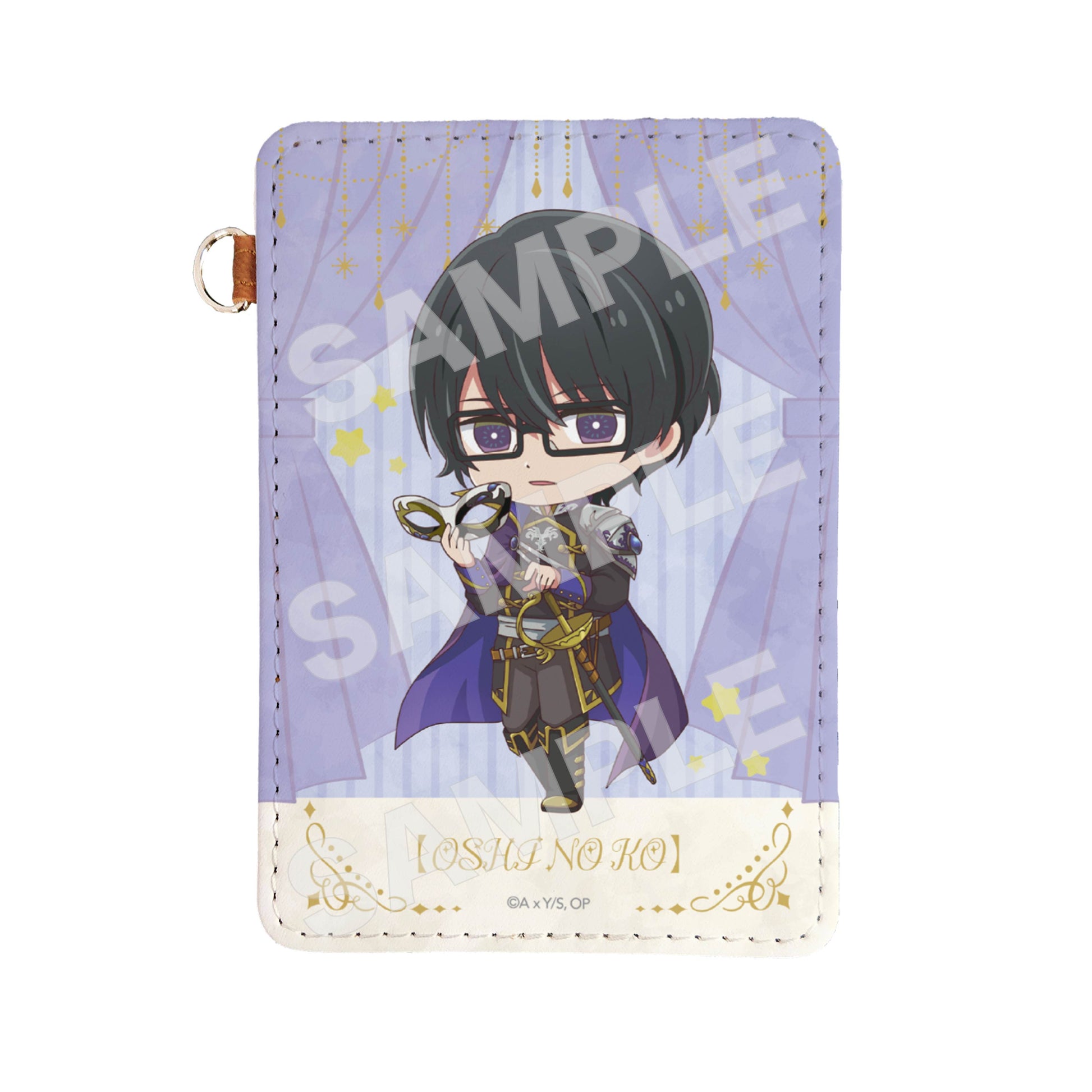 【推しの子】_レザーパスケース /13 姫川大輝(仮面舞踏会ver.)