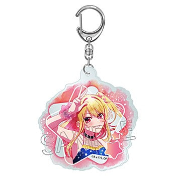 【推しの子】_ウェットカラーシリーズ アクリルキーホルダー -Twinkle Star- ルビー