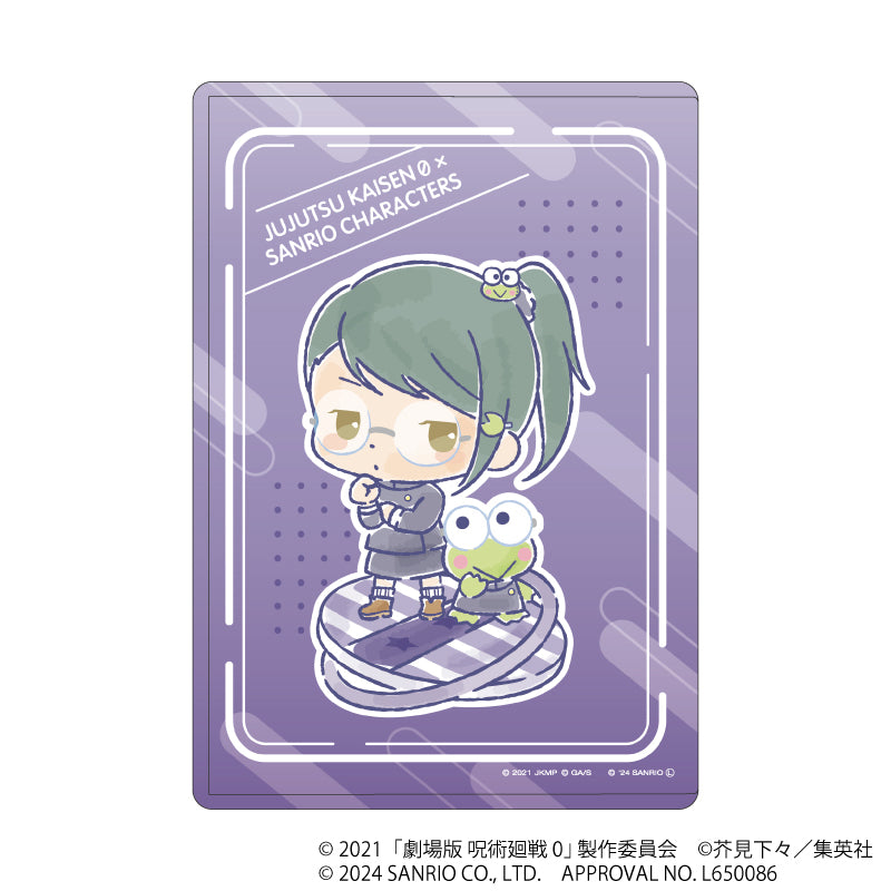 劇場版 呪術廻戦 0×サンリオキャラクターズ_キャラクリアケース 02/禪院真希×けろけろけろっぴ(コラボイラスト)