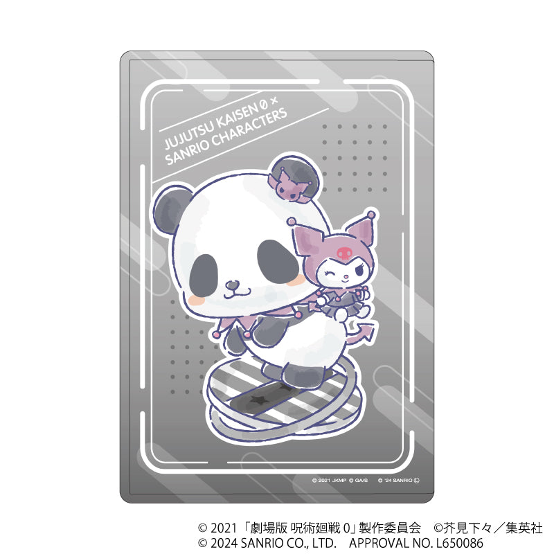 劇場版 呪術廻戦 0×サンリオキャラクターズ_キャラクリアケース 04/パンダ×クロミ(コラボイラスト)