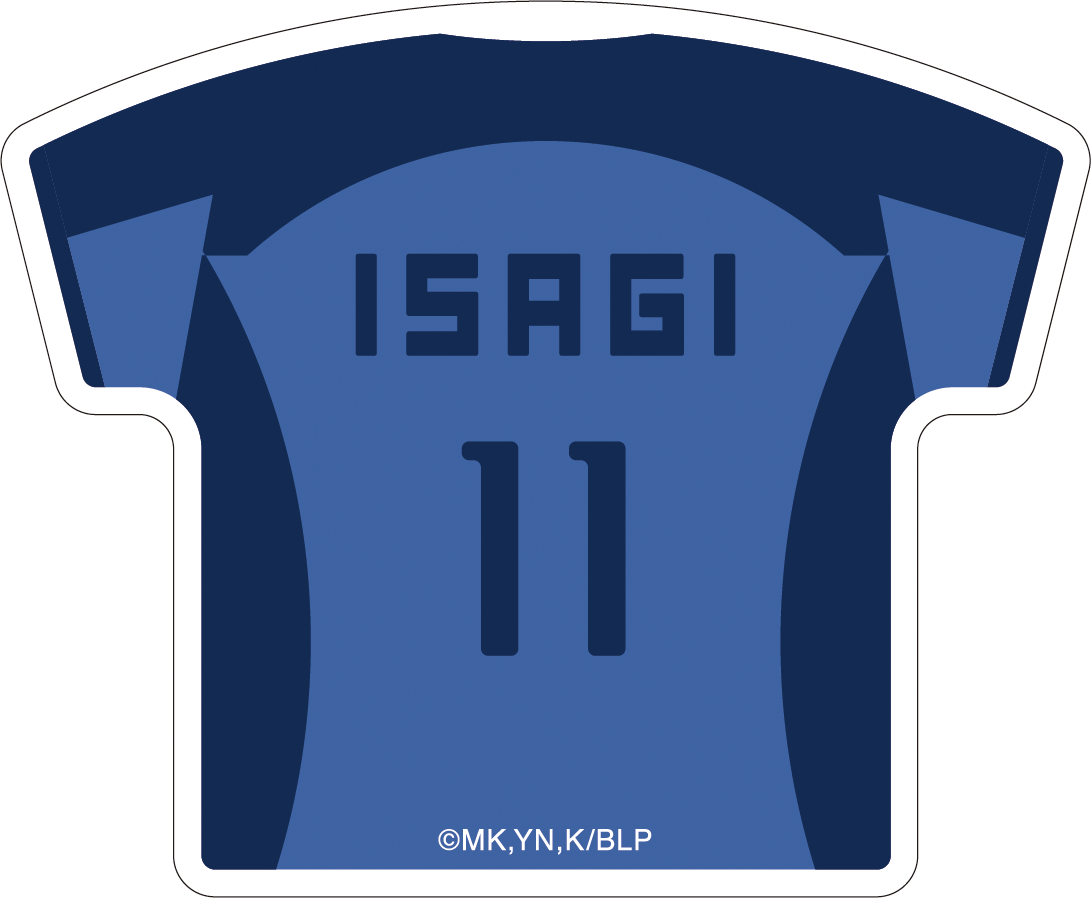 ブルーロック_ユニフォーム形クリップマグネット/潔 世一