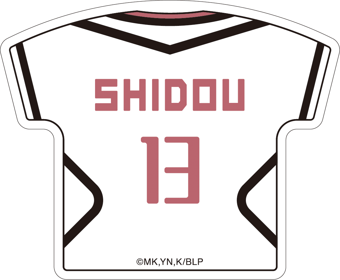 ブルーロック_ユニフォーム形クリップマグネット/士道 龍聖