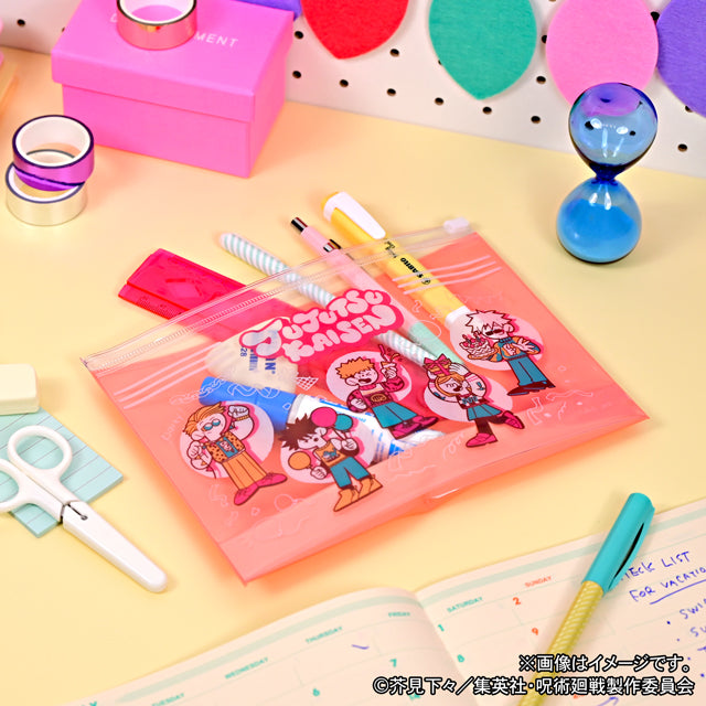 呪術廻戦_アグリーセーターパーティー! ガゼットスライダーポーチ(虎杖・伏黒・釘崎・七海・五条)