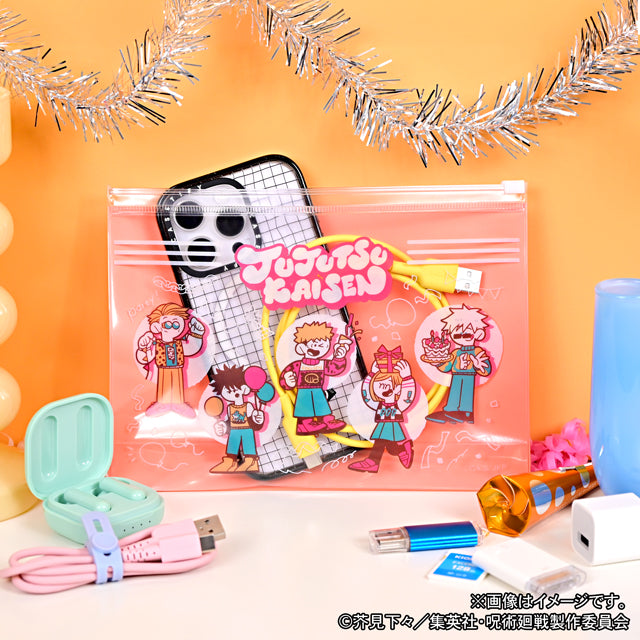 呪術廻戦_アグリーセーターパーティー! ガゼットスライダーポーチ(虎杖・伏黒・釘崎・七海・五条)