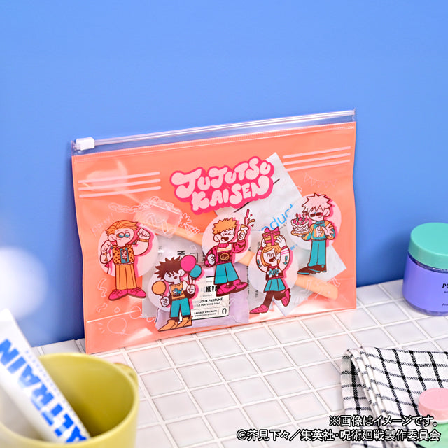 呪術廻戦_アグリーセーターパーティー! ガゼットスライダーポーチ(虎杖・伏黒・釘崎・七海・五条)