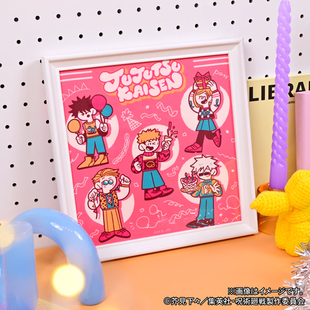 呪術廻戦_アグリーセーターパーティー! ハンドタオル(虎杖・伏黒・釘崎・七海・五条)