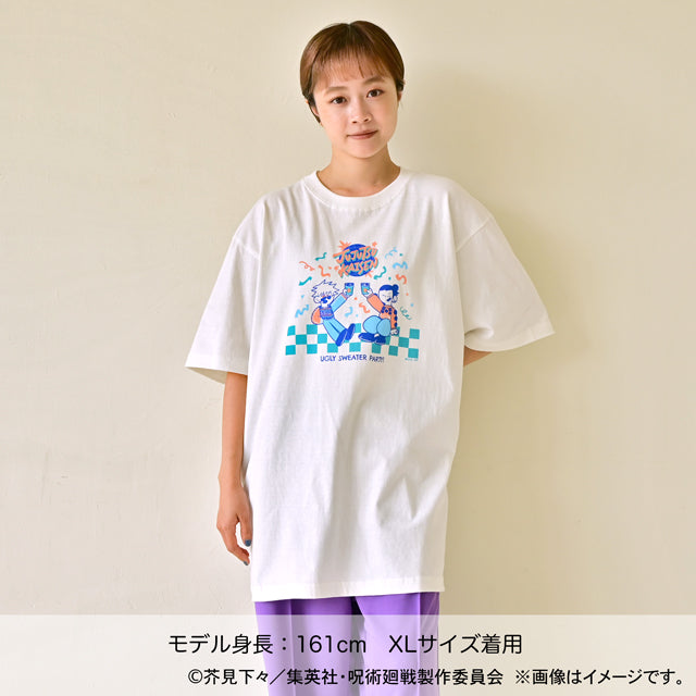 呪術廻戦_アグリーセーターパーティー! クルーネックTシャツ(五条・夏油/懐玉・玉折)